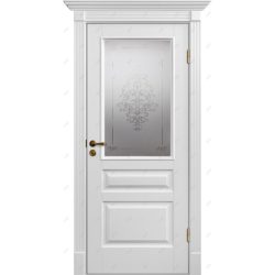 Межкомнатная дверь Классик-8 Лувр Эмаль коллекция Классик