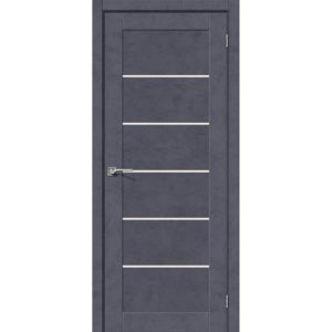 Межкомнатная дверь Легно-22 Graphite Art Экошпон Эльпорта в Минске, ул. Мазурова, 1 (2 этаж)