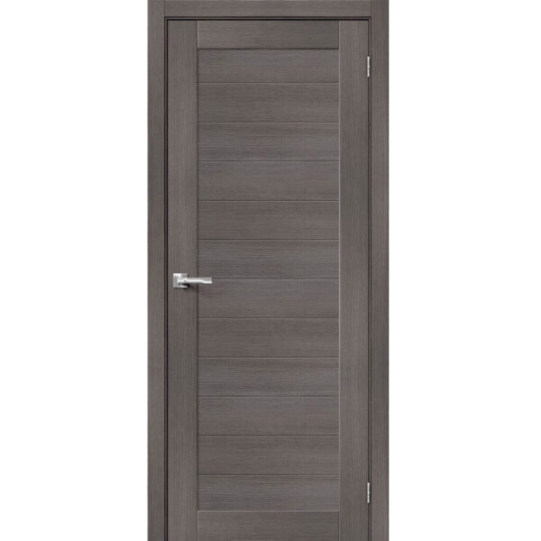 Межкомнатная дверь Порта-21 Grey Veralinga Экошпон Эльпорта в Минске, ул. Мазурова, 1 (2 этаж).