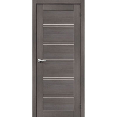 Межкомнатная дверь Порта-28 Grey Veralinga Magic Fog Экошпон Эльпорта в Минске, ул. Мазурова, 1 (2 этаж).