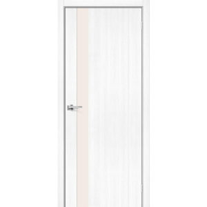 Межкомнатная дверь Порта-11 Snow Veralinga Magic Fog Triplex Экошпон Эльпорта в Минске, ул. Мазурова, 1 (2 этаж).