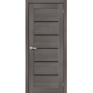Межкомнатная дверь Порта-22 Grey Veralinga Black Star Экошпон Эльпорта в Минске, ул. Мазурова, 1 (2 этаж).
