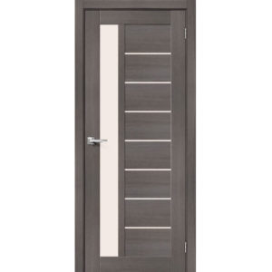 Межкомнатная дверь Порта-27 Grey Veralinga Magic Fog Экошпон Эльпорта в Минске, ул. Мазурова, 1 (2 этаж).