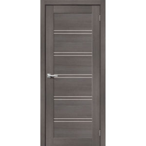Межкомнатная дверь Порта-28 Grey Veralinga Magic Fog Экошпон Эльпорта в Минске, ул. Мазурова, 1 (2 этаж).