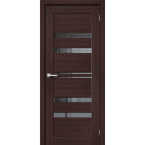 Межкомнатная дверь Порта-30 Wenge Veralinga Mirox Grey Экошпон Эльпорта в Минске, ул. Мазурова, 1 (2 этаж).