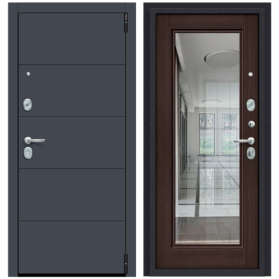 Дверь porta r 4.п61 graphite pro wenge veralinga