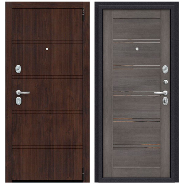 Дверь porta r 8.п28 almon 28 grey veralinga