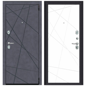 Дверь porta r 15.15 graphite art super white