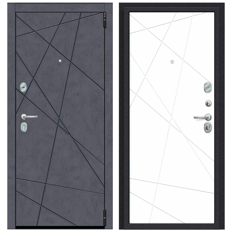 Дверь porta r 15.15 graphite art super white