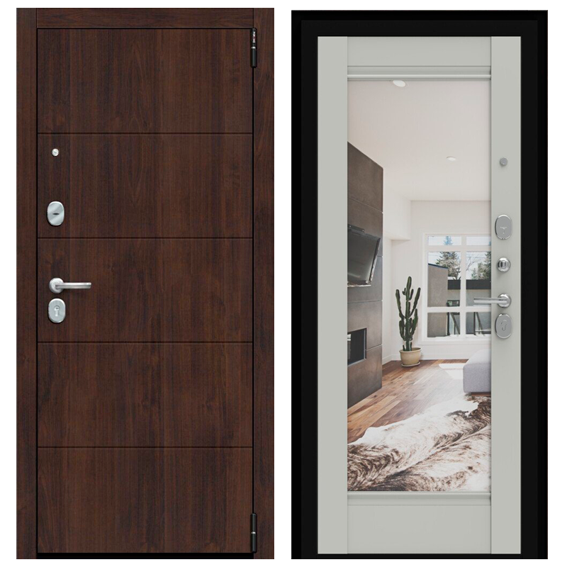 Дверь porta r 4.k41 almon 28 nardo grey