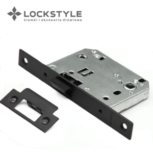 Механизм дверной врезной lockstyle 170pvc комплект с ответной планкой al6 (черный)