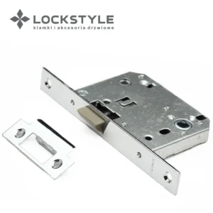 Механизм дверной врезной lockstyle 170pvc комплект с ответной планкой cp (хром)