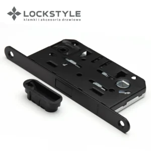 Механизм дверной врезной магнитный lockstyle м410b комплект с ответной планкой al6 (черный)