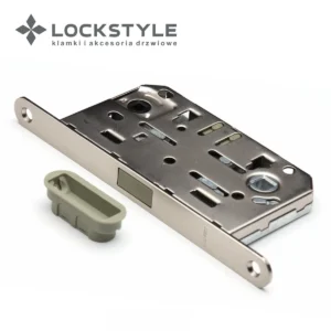 Механизм дверной врезной магнитный lockstyle м410b комплект с ответной планкой nbm (матовый никель)