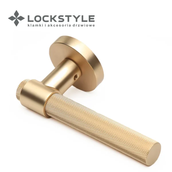 Ручки дверные lockstyle axel t zr цвет bb (матовое золото)