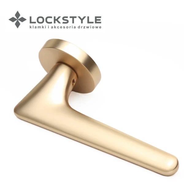 Ручки дверные lockstyle gigi zr цвет bb (матовое золото)