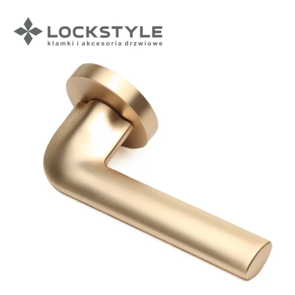 Ручки дверные lockstyle luma zr цвет bb (матовое золото)
