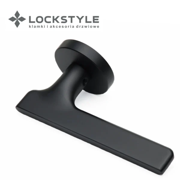 Ручки дверные lockstyle mira zr цвет al6 (черный)