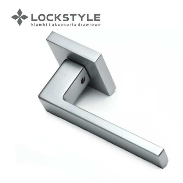 Ручки дверные lockstyle sky zn cbm (матовый хром)