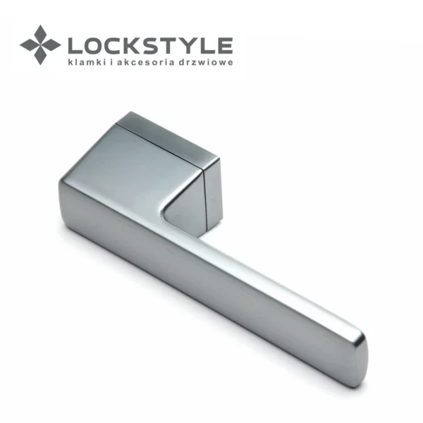 Ручки дверные lockstyle coral mpr cbm (матовый хром)