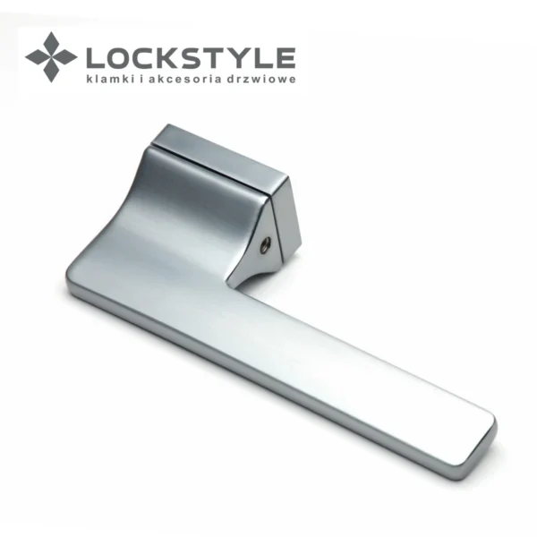 Ручки дверные lockstyle topaz mpr cbm (матовый хром)