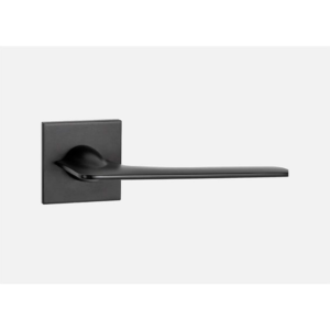 Ручка на круглой розетке нажимная fighter цвет blk